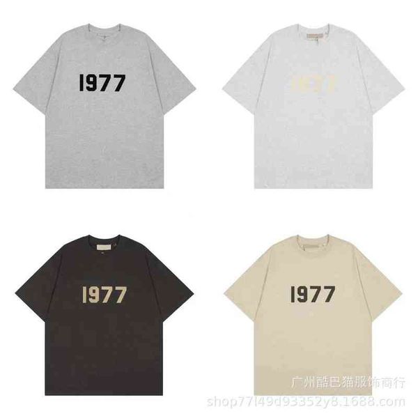 men's t-shirts right version fear double thread flocked short sleeve loose style men ins summer women, White;black
men's t-shirts right version fear double thread flocked short sleeve loose style men ins summer women, White;black