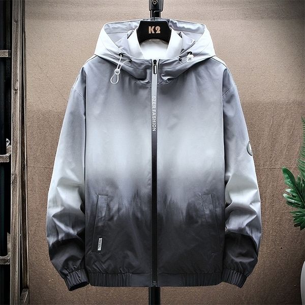 mens jackets gradient windbreaker jacket men spring and autumn hooded lightweight jackets men fashion clothing outdoor wear coats plus size, Black;brown
mens jackets gradient windbreaker jacket men spring and autumn hooded lightweight jackets men fashion clothing outdoor wear coats plus size, Black;brown