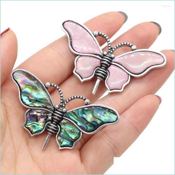 pins brooches brooches natural shell pendant butterfly pink black abalone pines for diy jewelry making gift 57x32mm drop delivery 202 dhnad, Gray
pins brooches brooches natural shell pendant butterfly pink black abalone pines for diy jewelry making gift 57x32mm drop delivery 202 dhnad, Gray
