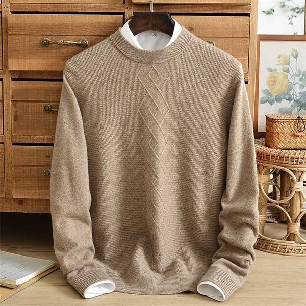mens sweaters autumn and winter cashmere sweater mens diamond bottoming shirt half turtleneck middleaged large size loose knit 220912, White;black
mens sweaters autumn and winter cashmere sweater mens diamond bottoming shirt half turtleneck middleaged large size loose knit 220912, White;black