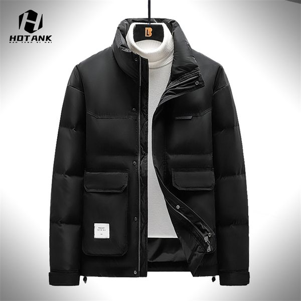 winter mens down jacket fashion thick warm stand collar windpoof parka men solid casual down jackets coats m5xl 220912, Black
winter mens down jacket fashion thick warm stand collar windpoof parka men solid casual down jackets coats m5xl 220912, Black