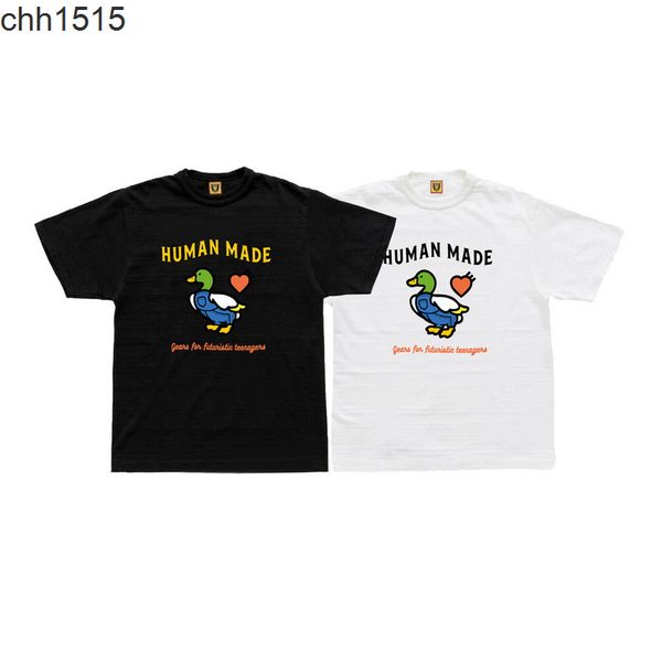 new human made 2022 love denim duck fine sulfur cotton round neck couple loose short sleeve t-shirt, White;black
new human made 2022 love denim duck fine sulfur cotton round neck couple loose short sleeve t-shirt, White;black