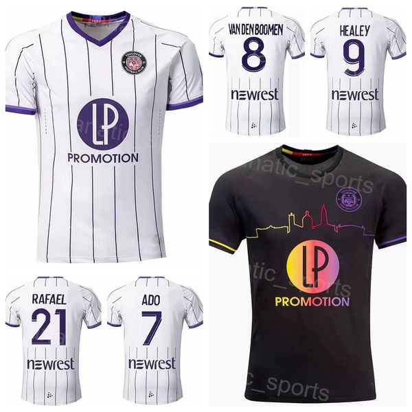 club 2022-23 toulouse 2 nicolaisen soccer jersey 17 spierings 8 boomen 30 dupe 3 desler 3 aboukhlal 27 dallinga 21 ratao 9 healey 4 rouault, Black;yellow
club 2022-23 toulouse 2 nicolaisen soccer jersey 17 spierings 8 boomen 30 dupe 3 desler 3 aboukhlal 27 dallinga 21 ratao 9 healey 4 rouault, Black;yellow