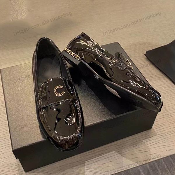 designer womens dress shoes loafers with low heels cowhide/patent leather flat platform shoes flip flops comfortable slip-on sandals fashion, Black
designer womens dress shoes loafers with low heels cowhide/patent leather flat platform shoes flip flops comfortable slip-on sandals fashion, Black