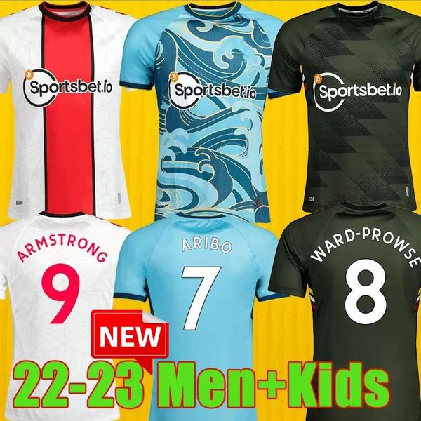 22 23 aribo romeu soccer jerseys redmond 2022 2023 ward-prowse elyounoussi armstrong football shirts men kids kit set, Black
22 23 aribo romeu soccer jerseys redmond 2022 2023 ward-prowse elyounoussi armstrong football shirts men kids kit set, Black