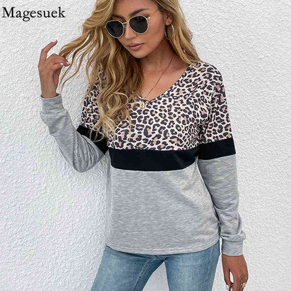 women's casual leopard print bottoming women shirt blouses fashion autumn new v-neck long sleeve blouse women clothing female 17759 t, White
women's casual leopard print bottoming women shirt blouses fashion autumn new v-neck long sleeve blouse women clothing female 17759 t, White