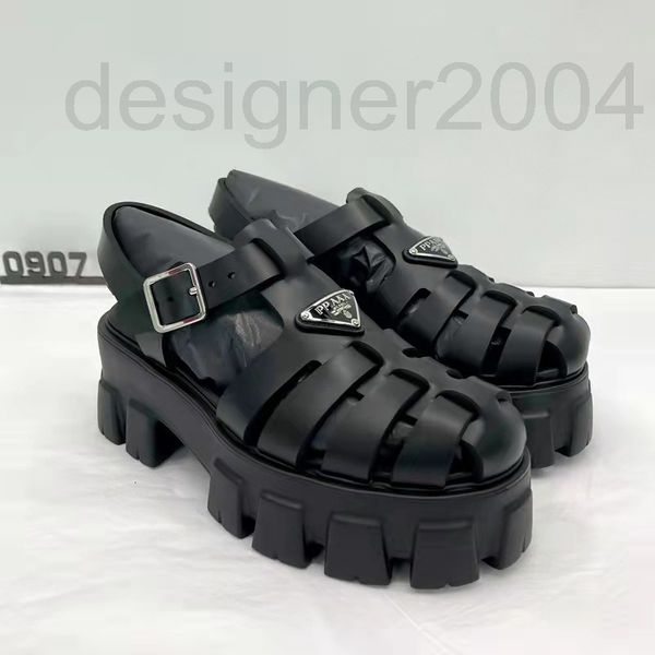 sandals designer same shoes of mona p family in 2022 summer new triangular logo hollow woven serrated thick soled sandals women's roman, Black
sandals designer same shoes of mona p family in 2022 summer new triangular logo hollow woven serrated thick soled sandals women's roman, Black