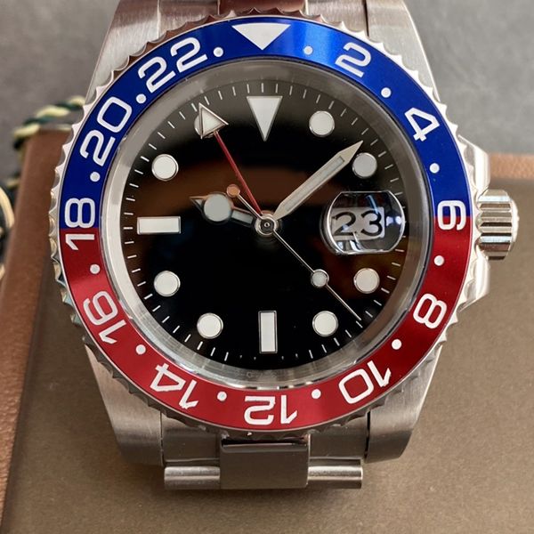 casual men's watch ceramic ring mouth 40mm sapphire 904l stainless steel original buckle montre de luxe automatic mechanical movement, Slivery;brown
casual men's watch ceramic ring mouth 40mm sapphire 904l stainless steel original buckle montre de luxe automatic mechanical movement, Slivery;brown