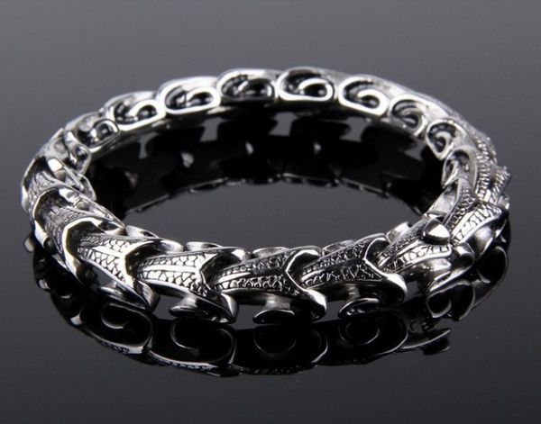 fashion dragon grain chain personality keel stainless steel bracelets & bangles for men jewelry, Black
fashion dragon grain chain personality keel stainless steel bracelets & bangles for men jewelry, Black
