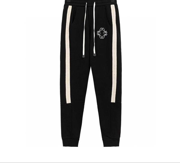 men's pants luxury fashion luo family casual cotton stitched embroidery loose versatile for men and women, Black
men's pants luxury fashion luo family casual cotton stitched embroidery loose versatile for men and women, Black