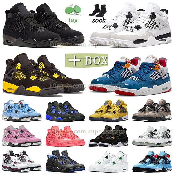 blackcat 4s military black basketball shoes mens womens with box jumpman 4 yellow blue red thunder messy room university blue ow white sail
blackcat 4s military black basketball shoes mens womens with box jumpman 4 yellow blue red thunder messy room university blue ow white sail