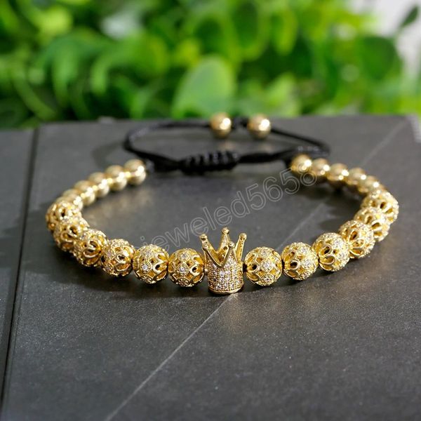 trendy luxury charms inlaid cubic zirconia bracelet for men women gold silver black color beaded bracelets jewelry bangles gifts, Golden;silver
trendy luxury charms inlaid cubic zirconia bracelet for men women gold silver black color beaded bracelets jewelry bangles gifts, Golden;silver