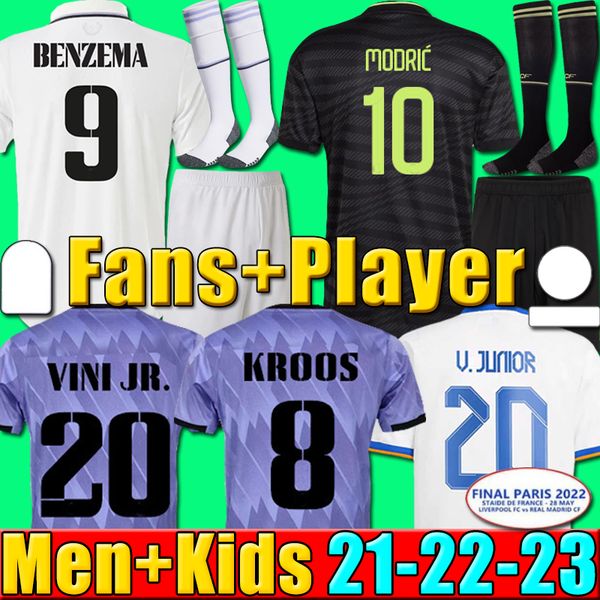 22 23 benzema soccer jersey finals 14 champions football shirt vini jr camavinga alaba hazard asensio modric marcelo valverde madrids men ki, Black;yellow
22 23 benzema soccer jersey finals 14 champions football shirt vini jr camavinga alaba hazard asensio modric marcelo valverde madrids men ki, Black;yellow