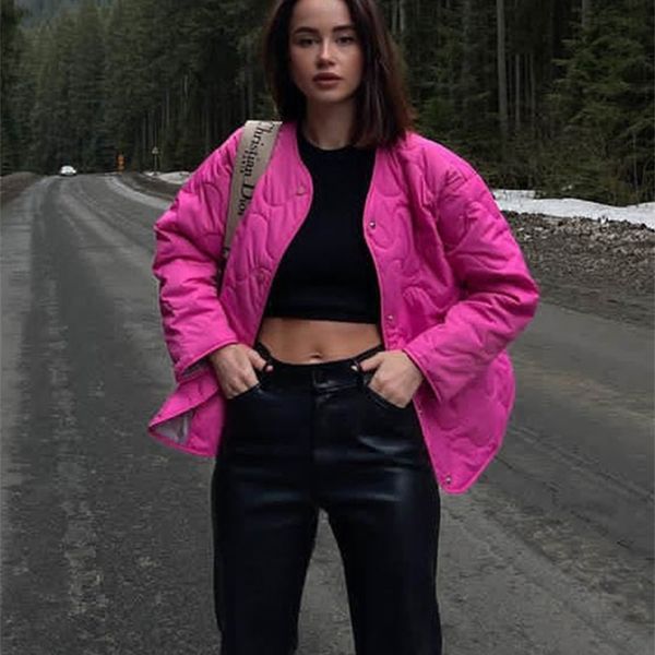 womens jackets winter casual jacket women loose solid oneck buttoned long sleeve jackets female fashion allmatch warm thicked lady coats 220, Black;brown
womens jackets winter casual jacket women loose solid oneck buttoned long sleeve jackets female fashion allmatch warm thicked lady coats 220, Black;brown