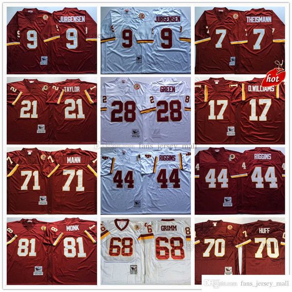 ncaa football 81 art monk jersey 9 jurgensen 7 joe theismann 44 john riggins 28 darrell green 68 russ grimm man vintage jersey mitchell ness, Black;red
ncaa football 81 art monk jersey 9 jurgensen 7 joe theismann 44 john riggins 28 darrell green 68 russ grimm man vintage jersey mitchell ness, Black;red