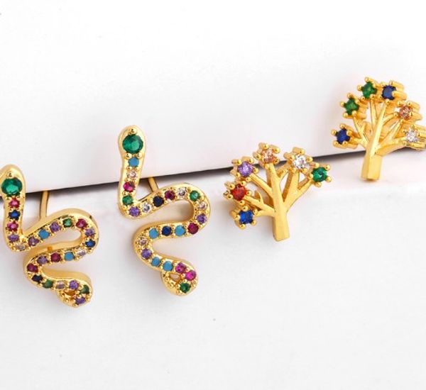 jewelry earrings cubic zirconia snake tree gold color cz crystal ear clips no pierced earrings for women jewellery dk46, Silver
jewelry earrings cubic zirconia snake tree gold color cz crystal ear clips no pierced earrings for women jewellery dk46, Silver