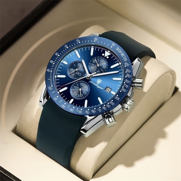 wristwatches poedagar men watch fashion sport chronograph silicone quartz watches brand luxury waterproof luminous date mens wristwatch 2209, Slivery;brown
wristwatches poedagar men watch fashion sport chronograph silicone quartz watches brand luxury waterproof luminous date mens wristwatch 2209, Slivery;brown
