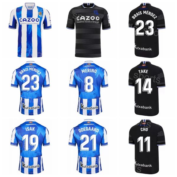 real sociedad 2022-23 soccer 33 jon karrikaburu jerseys 11 mohamed ali-cho 14 takefusa kubo 21 david silva 19 alexander isak 6 aritz eluston, Black;yellow
real sociedad 2022-23 soccer 33 jon karrikaburu jerseys 11 mohamed ali-cho 14 takefusa kubo 21 david silva 19 alexander isak 6 aritz eluston, Black;yellow