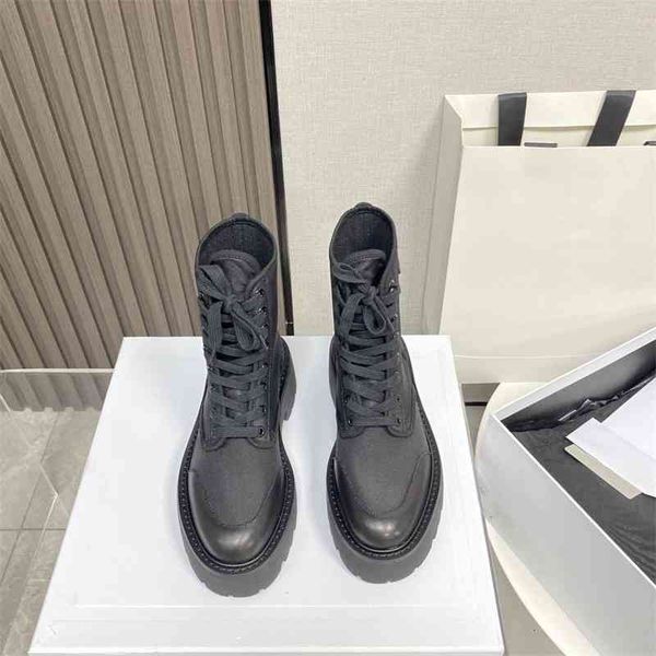 boots european boots leather thick soled canvas flat lace up short muffin martin women's summer, Black
boots european boots leather thick soled canvas flat lace up short muffin martin women's summer, Black