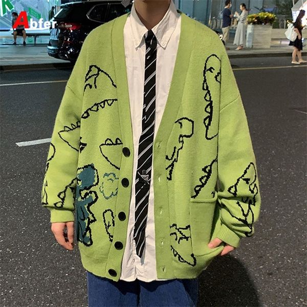 men s sweaters abfer autumn oversize cardigan men knitted dinosaur sweater streetwear loose male women coat doodle hip hop pattern winter 22, White;black
men s sweaters abfer autumn oversize cardigan men knitted dinosaur sweater streetwear loose male women coat doodle hip hop pattern winter 22, White;black