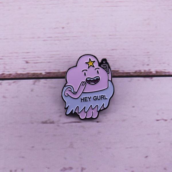 other fashion accessories lumpy space princess badge adventure time inspired brooch cute cartoon hey gurl pin, Silver
other fashion accessories lumpy space princess badge adventure time inspired brooch cute cartoon hey gurl pin, Silver