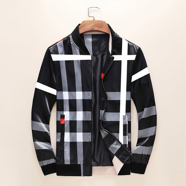 men's jackets long sleeve full zip stand collar cotton polyester jacket coat designers brand striped plaid 3d printed autumn winter men, Black;brown
men's jackets long sleeve full zip stand collar cotton polyester jacket coat designers brand striped plaid 3d printed autumn winter men, Black;brown