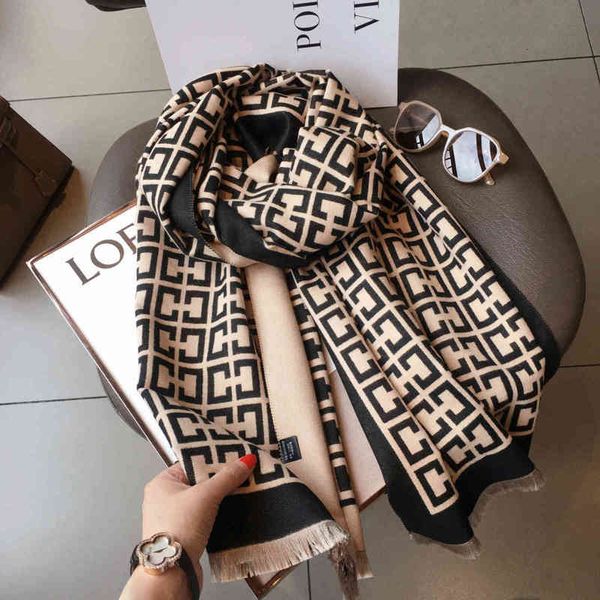 classic style korean version versatile color matching air conditioning warm imitation cashmere shawl scarf, Blue;gray
classic style korean version versatile color matching air conditioning warm imitation cashmere shawl scarf, Blue;gray