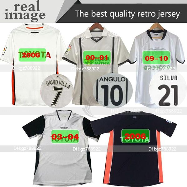 valencia new 2000 2001 2006 retro jersey home 00 01 09 10 away camisetas angulo aimar djukic mendieta l.milla football shirts, Black
valencia new 2000 2001 2006 retro jersey home 00 01 09 10 away camisetas angulo aimar djukic mendieta l.milla football shirts, Black