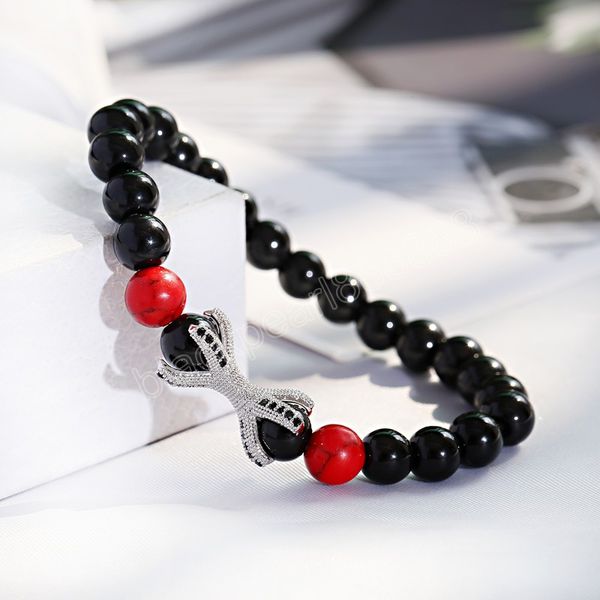 charms bracelet red turquoises inlaid zircon ocs beaded bracelets for men women natural stone yoga healing jewelry, Golden;silver
charms bracelet red turquoises inlaid zircon ocs beaded bracelets for men women natural stone yoga healing jewelry, Golden;silver