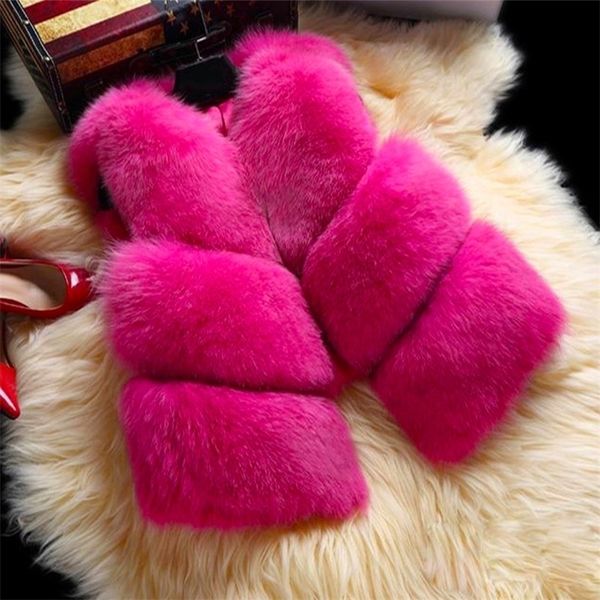 women's fur faux zadorin 3xl autumn winter thick warm vest women fashion v-neck short coat female waistcoat 220909, Black
women's fur faux zadorin 3xl autumn winter thick warm vest women fashion v-neck short coat female waistcoat 220909, Black