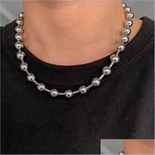 chains chains 8mm/10mm/12mm punk cool stainless steel ball chain necklace choker jewelry for women or men 7inch-40inchchains drop del dhzlb, Silver
chains chains 8mm/10mm/12mm punk cool stainless steel ball chain necklace choker jewelry for women or men 7inch-40inchchains drop del dhzlb, Silver