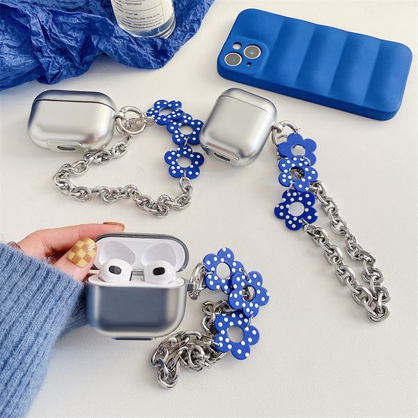 matte silver electroplated earphone cases for airpods 1 2 3 for fashion headphone cover airpod pro 3 with plum blossom metal keychain
matte silver electroplated earphone cases for airpods 1 2 3 for fashion headphone cover airpod pro 3 with plum blossom metal keychain