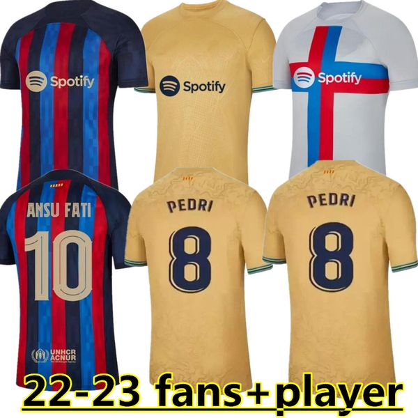 22 23 home pedri lewandowski soccer jersey adama gavi camiseta de futbol r. araujo 2022 2023 barcelona fc ansu fati memphis dest football sh, Black;yellow
22 23 home pedri lewandowski soccer jersey adama gavi camiseta de futbol r. araujo 2022 2023 barcelona fc ansu fati memphis dest football sh, Black;yellow