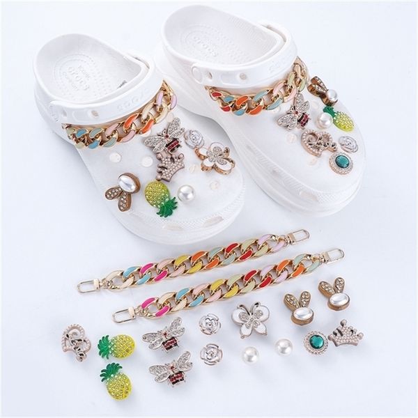shoe parts accessories diy shoes charms designer croc bling girl gift glow clog decaration metal love butterfly 1 set 220909, White;pink
shoe parts accessories diy shoes charms designer croc bling girl gift glow clog decaration metal love butterfly 1 set 220909, White;pink