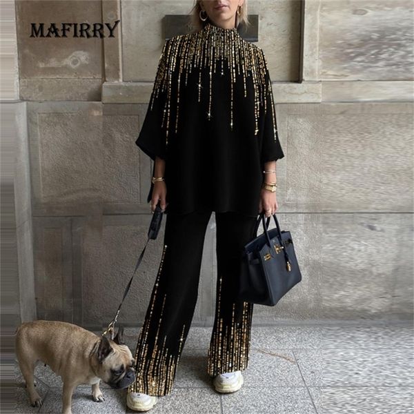 women's tracksuits female vintage printed two piece set elegant women pullover long pants suit autumn streetwear loose trousers matchi, Gray
women's tracksuits female vintage printed two piece set elegant women pullover long pants suit autumn streetwear loose trousers matchi, Gray