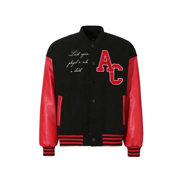 womens jackets womens trench coats american retro letter embroidered jackets coat street hiphop pilot baseball uniform y2k couple casual loo, Black;brown
womens jackets womens trench coats american retro letter embroidered jackets coat street hiphop pilot baseball uniform y2k couple casual loo, Black;brown