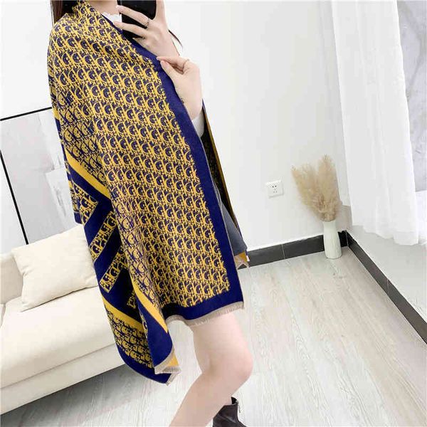classic style 2022 autumn and new imitation cashmere scarf for women in long thickened warm tassel shawl, Blue;gray
classic style 2022 autumn and new imitation cashmere scarf for women in long thickened warm tassel shawl, Blue;gray