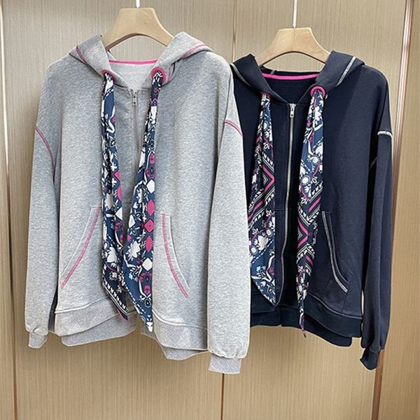 womens jackets womens printed ribbon drawstring zipper coat fall ladies contrast color casual long sleeve hooded jacket 220912, Black;brown
womens jackets womens printed ribbon drawstring zipper coat fall ladies contrast color casual long sleeve hooded jacket 220912, Black;brown