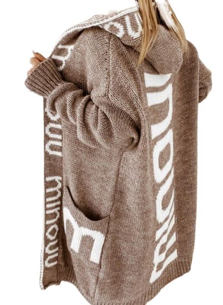 women's new sweater with back letter printing - soft knitted pullover for casual wear, available in multiple colors and sizes, White;black
women's new sweater with back letter printing - soft knitted pullover for casual wear, available in multiple colors and sizes, White;black