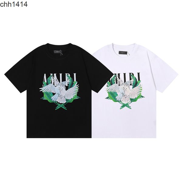 high version summer new fashion brand high street peace pigeon print men and women os loose short sleeve t-shirt, White;black
high version summer new fashion brand high street peace pigeon print men and women os loose short sleeve t-shirt, White;black