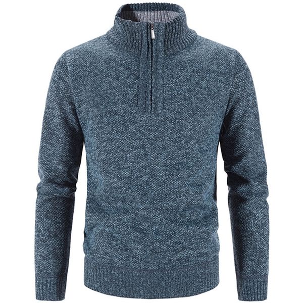 men's sweaters autumn winter thick knitted pullovers solid color zipper mock neck slim fit knit causal man 220912, White;black
men's sweaters autumn winter thick knitted pullovers solid color zipper mock neck slim fit knit causal man 220912, White;black
