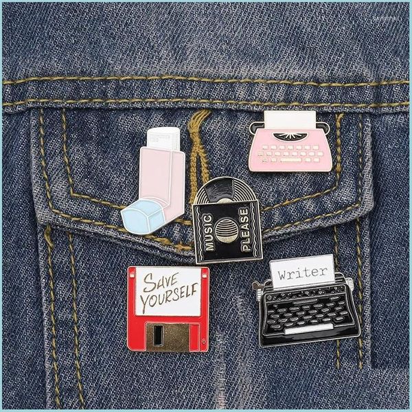 pins brooches brooches qihe jewelry music typewriters save yourself usb disk enamel pins black red pink badges women mens lapel pin dhgck, Gray
pins brooches brooches qihe jewelry music typewriters save yourself usb disk enamel pins black red pink badges women mens lapel pin dhgck, Gray