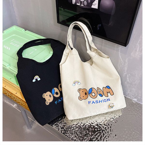 hbp shoulder bag japanese simple canvas student tote 2023 new large-capacity class girl underarm shopping bags
hbp shoulder bag japanese simple canvas student tote 2023 new large-capacity class girl underarm shopping bags