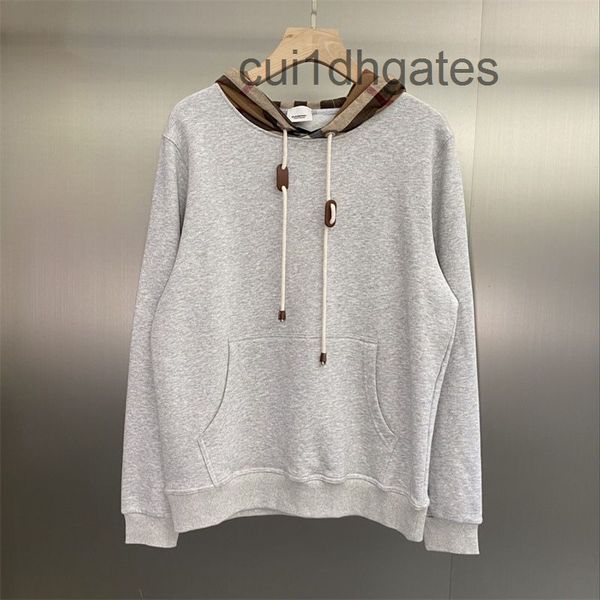 2022 designer burb hoodies online store high version quality check cotton blended hoodie, Black
2022 designer burb hoodies online store high version quality check cotton blended hoodie, Black