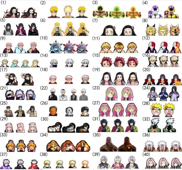 car window anime sticker 3d picture cartoon movie poster sticker
car window anime sticker 3d picture cartoon movie poster sticker