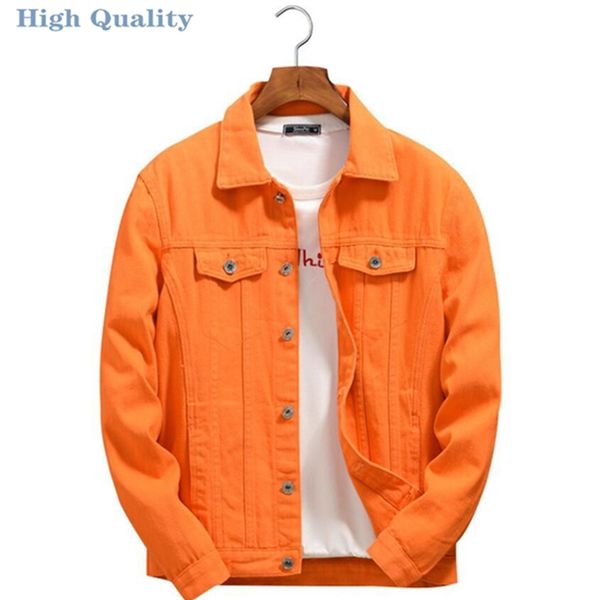 men's jackets purple orange men denim jackets outwear casual cowboy coats spring autumn men loose jean jacket chaqueta hombre 220912, Black;brown
men's jackets purple orange men denim jackets outwear casual cowboy coats spring autumn men loose jean jacket chaqueta hombre 220912, Black;brown
