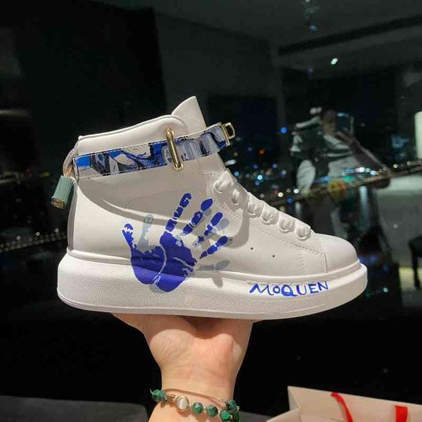 boots mckunda rainbow white shoes autumn muffin thick soled leather board high white casual women's, Black
boots mckunda rainbow white shoes autumn muffin thick soled leather board high white casual women's, Black