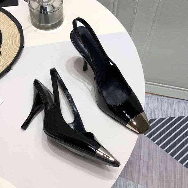 sandals summer black french hollow thin heel net red metal small square head one-line buckle high heels
sandals summer black french hollow thin heel net red metal small square head one-line buckle high heels