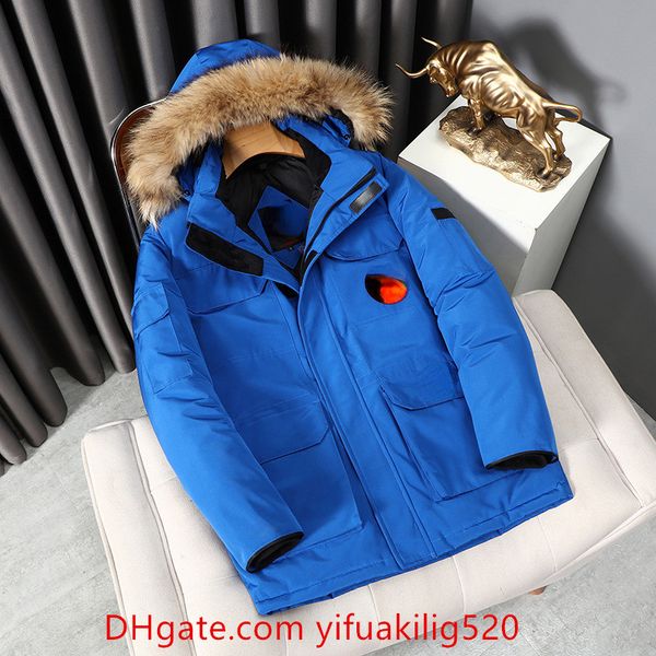 27ss men's down down men winter downs coats parkas jassen chaquetas outerwear wolf fur hoodeds manteaus wyndhams jacket coat hiver doud, Black
27ss men's down down men winter downs coats parkas jassen chaquetas outerwear wolf fur hoodeds manteaus wyndhams jacket coat hiver doud, Black