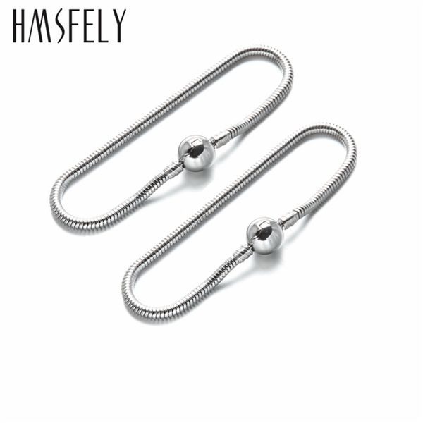 bangle hmsfely 316l stainless steel snake chains bracelet for women diy charm s accessories round ball buckle 220909, Black
bangle hmsfely 316l stainless steel snake chains bracelet for women diy charm s accessories round ball buckle 220909, Black